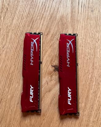 RAM Kingston fury hyper x 16GB