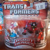 transformers universe 2 pers. arcee + rumble