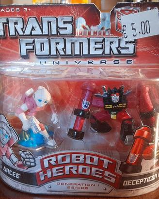 transformers universe 2 pers. arcee + rumble