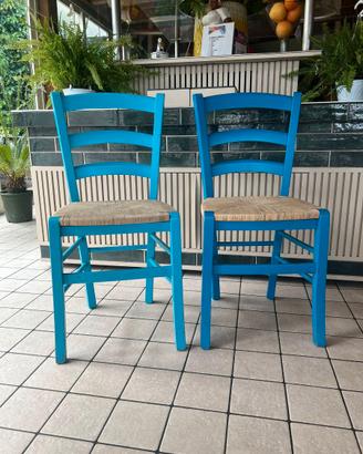 sedia in legno