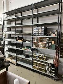 Blocchi di scaffalatura leggera da 3 luci