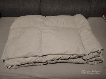 Coppia Piumini d'oca per letto singolo