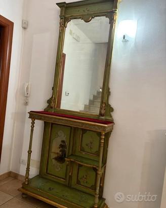 Consolle e specchiera