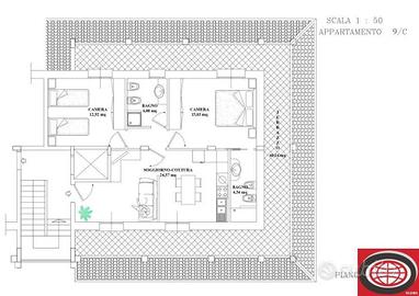 Attico / Mansarda di 119 m² con 3 locali e box aut