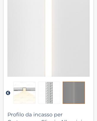 Led per incasso cartongesso