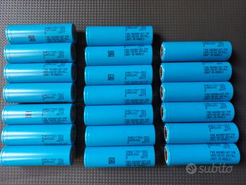 20 accumulatori litio 21700 4850 mAh