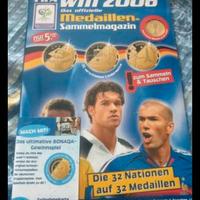 Calcio mondiale 2006 collezione monete