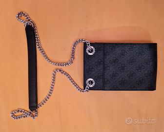 Mini Borsa Porta Cellulare GUESS a Tracolla - Grig
