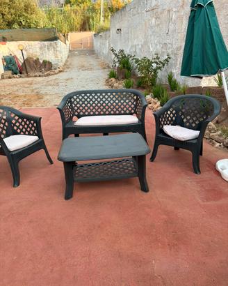 Salotto da giardino