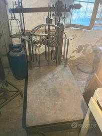 Bilancia industriale vintage d’epoca in ferro