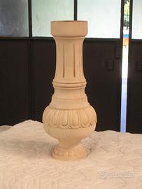 Colonne in legno Tornite e Intagliate  a Mano