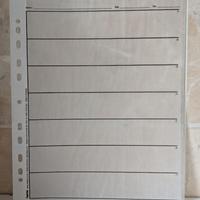 10 fogli di archivio per negativi fotografici 35mm