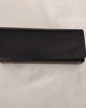 custodia in pelle per occhiali Persol