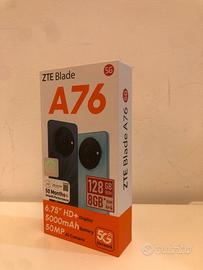 ZTE Blade A76 5G NUOVO sigillato – 50MP