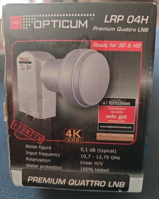 LNB Quattro Opticum LRP 04H Premium