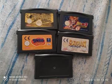 giochi game boy Advance non so se funzionano 