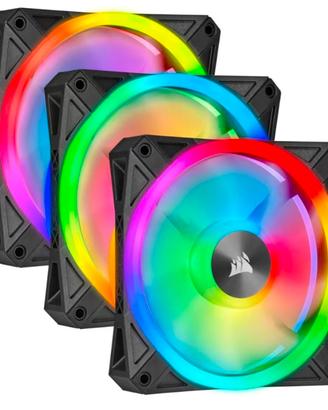 kit di 6 ventole Corsair QL con Commander core xt