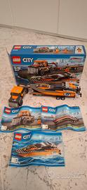 LEGO City 60085 - 4x4 trasporto motoscafo