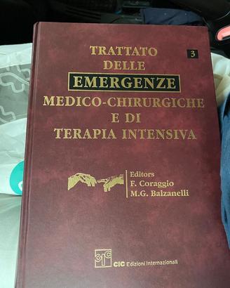 Trattato in 3 tomi "EMERGENZE medico-chirurgiche"