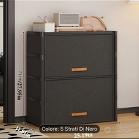 Scarpiera in tessuto