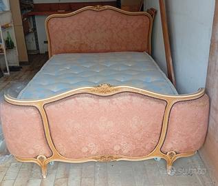 Vintage letto da una piazza e mezza 