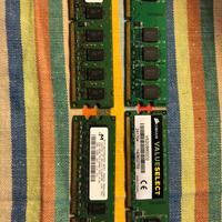 Memoria Ram RAM DDR2 240 pin desktop old PARTE 2
