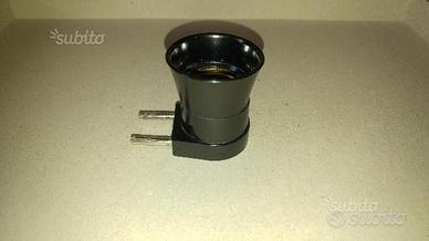 Portalampade E27 con spine