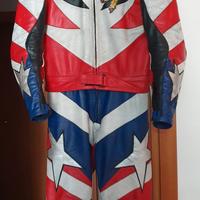 tuta in pelle SPIDI replica Scott Rassel