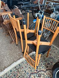4 sedie legno