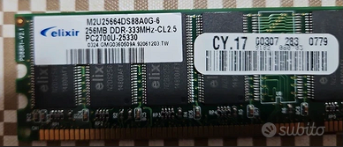 Modulo Ram Elixir 256MB