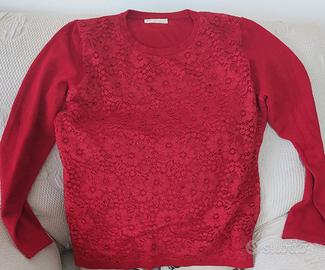 maglia rossa ELEXA taglia M/L 