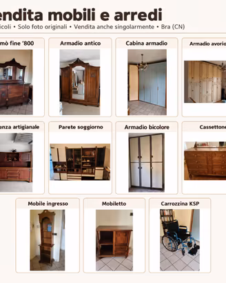Mobili Vintage antichi e arredamento vario