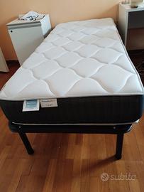 Materasso con rete singola 80×190 cm