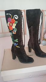 Stivali scamosciati  Miu Miu