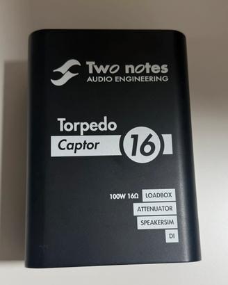 TWO NOTES Torpedo Captor 16"