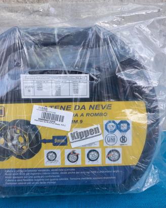 catene da neve nuove