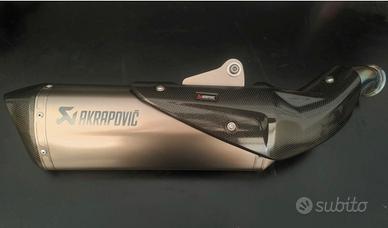 TERMINALE AKRAPOVIC ktm duke 790/890 carb-titanio