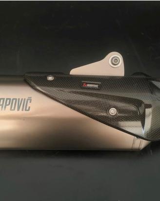 TERMINALE AKRAPOVIC ktm duke 790/890 carb-titanio
