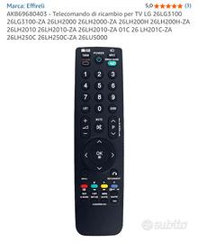 Telecomando compatibile per TV Lg