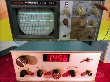 Strumenti di misura: oscilloscopio e generatore BF