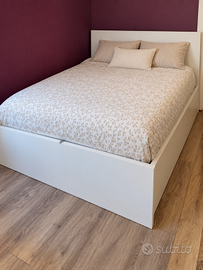 Letto matrimoniale ikea malm