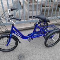 Triciclo per adulti, bicicletta a tre ruote