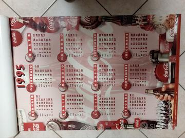 calendario coca cola da muro