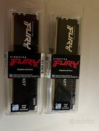 DDR 5 Kingstone fury for intel nuova sigillato