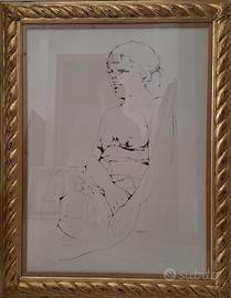 quadro Renzo Vespignani 60x80 doppia autentica