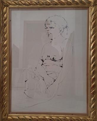 quadro Renzo Vespignani 60x80 doppia autentica