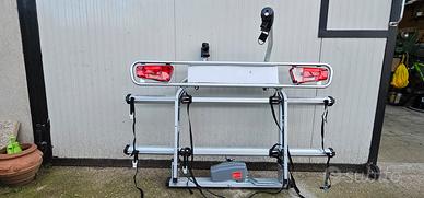 Porta bici gancio traino 