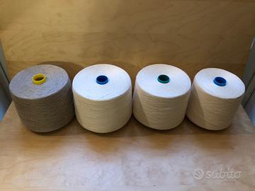 Bobine filato di lino