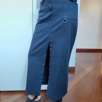 Gonna lunga nera estiva