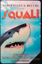 Squali - scheda telefonica Telecom